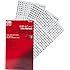 Gardner Bender 42-035 Wire Marker Booklet, A-Z, 1-90, and Symbols: +, -, /, 0, [Booklet Contains: 1-15 (6/Ea), 16-90 (4/Ea), A-Z (2/Ea), Symbols (2/Ea)]
