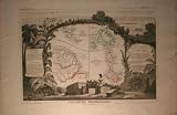 Antique Map of West Indies 1850