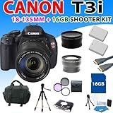 Canon EOS Rebel T3i T3-i (600d) Digital SLR Camera with Canon Ef-s 18-135mm ....