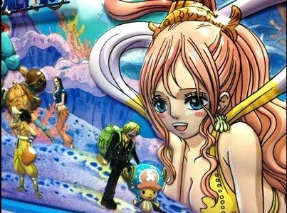 ONE PIECE One Piece Dominopiza limited TM TM not for sale Fishman Island Figure Collection Stage