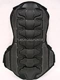 TMS BACK PROTECTOR Body SPINE Molded Armor Sport DIRT Bike ATV (ARMOR-BACK) (LARGE)