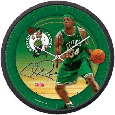Paul Pierce Boston Celtics Round Clock