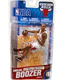 NBA Series 19 Carlos Boozer - Chicago Bulls White Jersey Silver Variant Action Figure