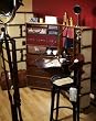 Authentic Models MF077 Stateroom Armoire in Ivory