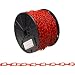 Campbell PG0722227 Low Carbon Steel Inco Double Loop Chain on Reel, Green Polycoated, #3 Trade, 0.08" Diameter, 150' Length, 90 lbs Load Capacity