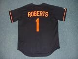 BRIAN ROBERTS Baltimore Orioles Majestic Alternate Home Baseball Jersey, LARGE