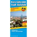 Radwanderkarte Kreis G�tersloh - Stadt Bielefeld: Mit Ausflugszielen, Einkehr- & Freizeittipps, wetterfest, reissfest, abwischbar, GPS-genau. 1:75000