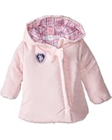US Polo Association Baby Girls' Plaid Lined Polyfill Puffer Jacket