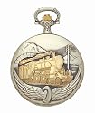 Jules Jurgensen Railroad Two-Tone Pocket Watch #7484