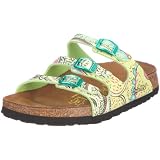 Produkt-Bild: Papillio Florida Dreamland green 217643 Damen Clogs & Pantoletten mit schmalem Fu&szlig;bett