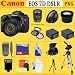 Canon EOS 7D 18MP SLR Digital Camera (Includes manufacturer\'s supplied accessories) with 18-200mm IS Lens + HUGE ACCESSORIES PACKAGE INCLUDING WIDE ANGLE MACRO LENS + 2X TELEPHOTO + 3 PC FILTER KIT + 16GB COMPACT FLASHMEMORY CARD + 2x EXTENDED LIFE BATTERIES + CARRYING CASE + TRIPOD & MUCH MORE !!