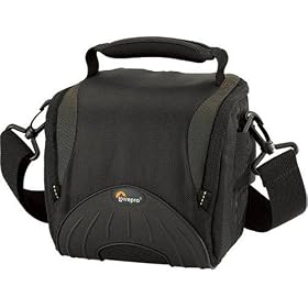 Lowepro Apex 110AW Shoulder Bag For Digital Cameras/Camcorders - Black