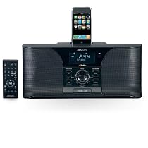 Jensen Docking Digital HD Radio System/Alarm Clock for iPod (Black)