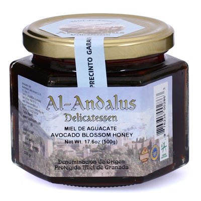Certified Origin Avocado Blossom Honey from Granada by Al-Andaluz