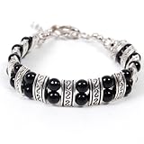 Tibetan S Symbol Trinket Bangle Bracelet Beads