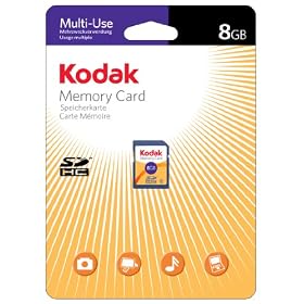 Kodak KSD8GBPSBEU 8GB Digital Assurance SDHC Card