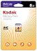 Kodak
KSD8GBPSBEU
8GB
Digital
Assurance
SDHC
Card