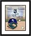 Kansas City Royals Team Logo and Cap Collage Framed 8x10 Photograph
