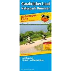 Radwanderkarte Osnabr�cker Land - Naturpark D�mmer: Mit Ausflugszielen, Einkehr- & Freizeittipps, wetterfest, reissfest, abwischbar, GPS-genau. 1:100000