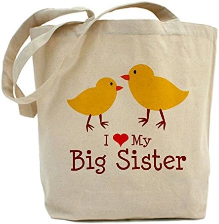 CafePress I Love My Big Sister Tote Bag - Standard Multi-color