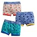 Vaenait Baby Toddler Kids Boys Boxer Brief 3-Pack Underwear Set Boxer Star M