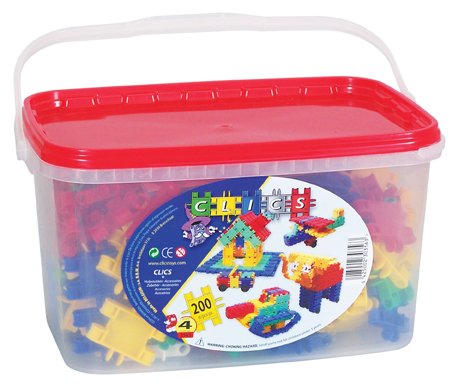 Clics 200 pc. Tub Set