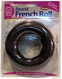 hair bun donut round foundation hair bun rat wave chgnon 4 diameter brown color french roll