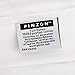 Amazon Brand – Pinzon Hotel Stitch 400-Thread-Count Egyptian Cotton Sateen Full/Queen Duvet Cover, Silver Grey