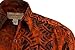 Johari West Geometric Sunset Hawaiian Batik Tropical Cotton Shirt
