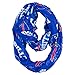 Littlearth NFL Buffalo Bills Sheer Infinity Scarf, Team Color, 70