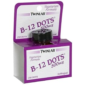 TwinLab - B-12 Dots, 500 mcg