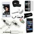 Accessory Bundle for Apple iPod Touch 2G 3G 8GB 16GB 32GB 64GB iTouch Kit includes home, car charger, screen protector, silicone skin, leather case 2nd 3rd Gen