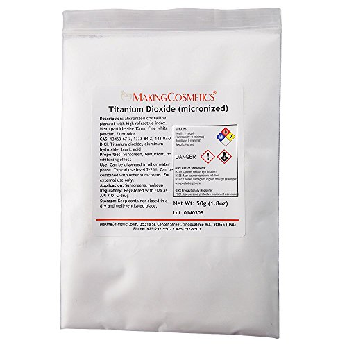 Titanium Dioxide (micronized) - 1.8oz / 50g