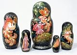 Fire Bird Russian Nesting Doll 5pc./5