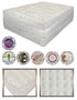 California King 9000 Air Mattress Set, Adjustable Sleep Comfort Select Number Bed With Foundation