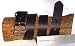 Mens Heavy Duty Black Leather Belt 1 1/4
