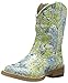 Roper Glitter Swirl Square Toe Cowgirl Boot (Toddler/Little Kid)