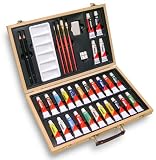 35 Piece Oil Painters Art Set Has All The Essentials And Makes A Great Gift