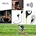 Bluetooth Headphones, BICOL Wireless Sports Earphones Headsets for Running Gym with Mic (Bluetooth 4.1, aptX, CVC 6.0 Noise Cancelling, Sweatproof)(Black)