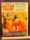 1970 70 March MOTOR TREND Magazine (Features: Test on Corvette, Camaro, Trans Am, + AMC vs. Ford vs. Chevy vs. Dodge)