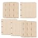 5 Pcs Fleshcolor 3 Rows Adjustable Bra Extender Hook w Eye Tape