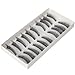 10 Pairs Black Long Thick Cross Style Reusable False Eyelashes Fake Eye Lash for Makeup Cosmetic by Nails gaga