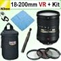 Nikon 18-200mm f/3.5-5.6 G ED-IF AF-S VR DX Zoom-Nikkor Lens + Deluxe Accessory Kit