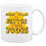 New My Border Collie Is Better Than You ! Mug Dog