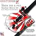 Search : Rising Sun Red WraptorSkinz Skin fits XBOX 360 & PS3 Guitar Hero III Les Paul Controller (GUITAR NOT INCLUDED)