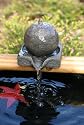 12in. Sphere & Bamboo Base w/Pump