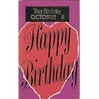 Click here to buy Happy Birthday: Your Birthday October 8 by  Natalis Press.