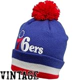 Philadelphia 76ers Mitchell & Ness Jersey Stripe Cuffed Knit Hat