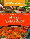 Sukhi's Gluten-Free Madras Curry Sauce, 3-Ounce Packets (Pack of 6)