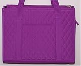 Fully Enclosed Pet Carrier - Quilted - Purple